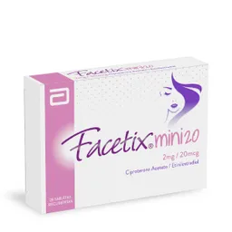 Facetix Mini (2 mg/20 mcg) 28 Tabletas