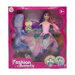 Play And Joy Muñeca Fashion Butterfly