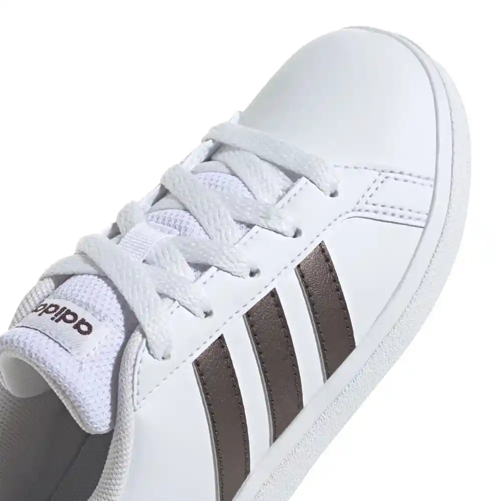 Adidas Zapatos Grand Court 2.0 K Niño Blanco 6