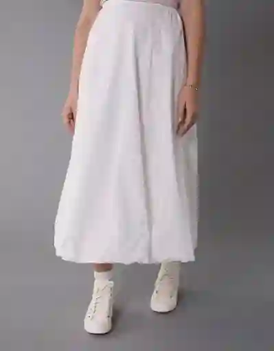 Falda Mujer Blanco Talla: MEDIUM 5116100 American Eagle
