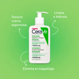 CeraVe Crema-Espuma Limpiadora Hidratante