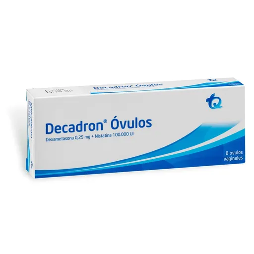 Decadron Óvulos (0.25 mg/ 100.000 UI)