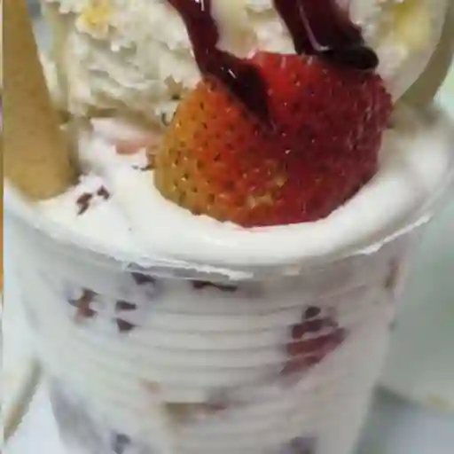 Fresas con crema 16 onzas