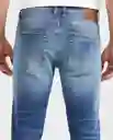Jean 0Super Slim Rider Azul Francés Medio 34/32 Chevignon