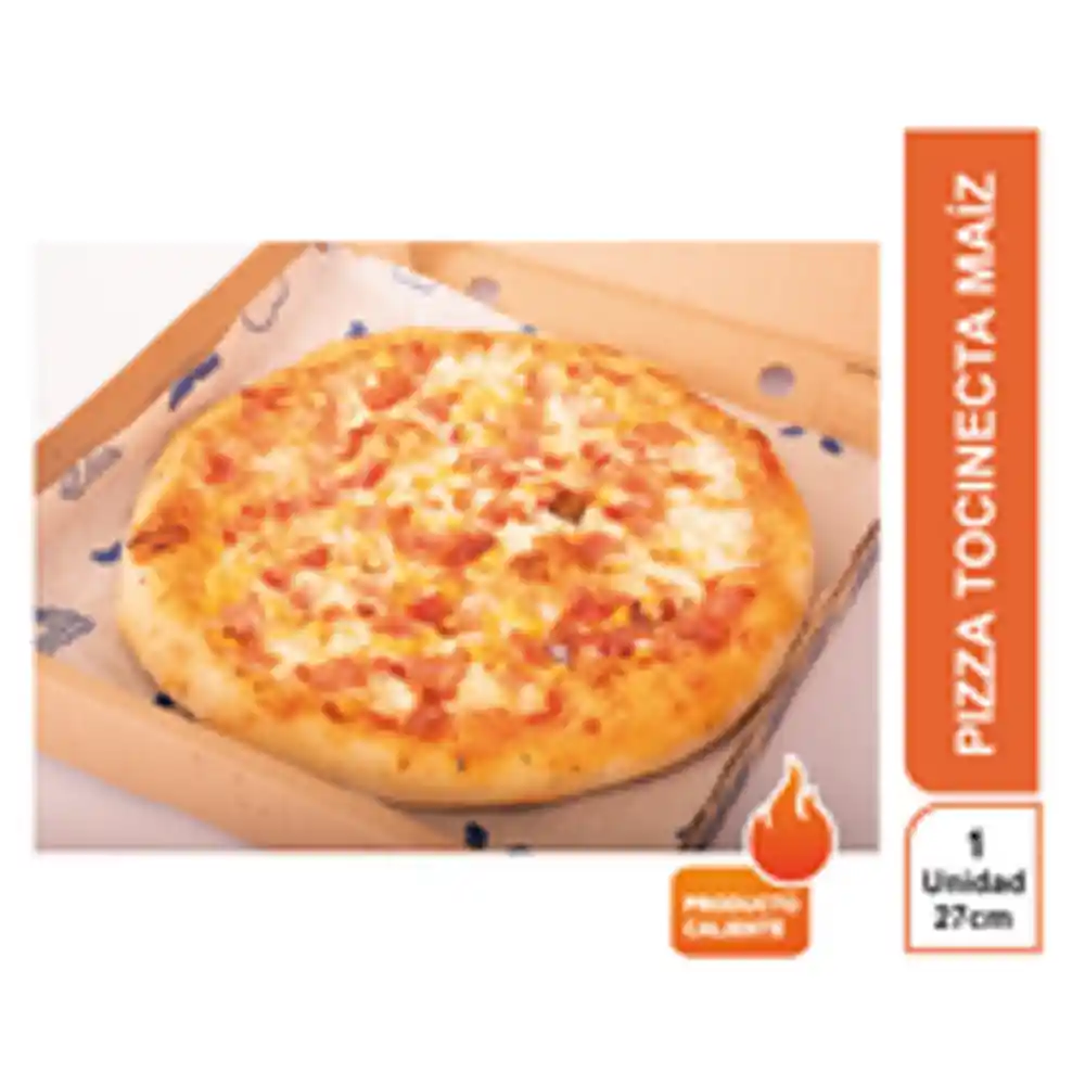 Pizza Tocineta Maiz Congelado