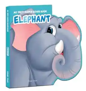 My First Shaped Board Book Elephant