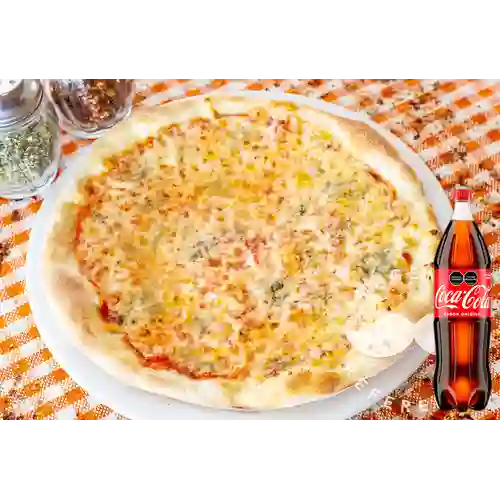Combo Extragrande 2 Sabores + Coca Cola Original 1.5 L