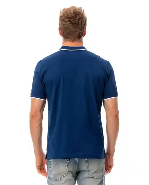 Camisa Polo Azul Talla L 190e001 Rifle