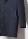 Abrigo Hake-I Navy Talla S Hombre Mango