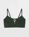 Bralette Aerie Verde Talla Large American Eagle 26933831