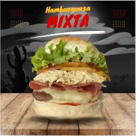 Hamburguesa mixta