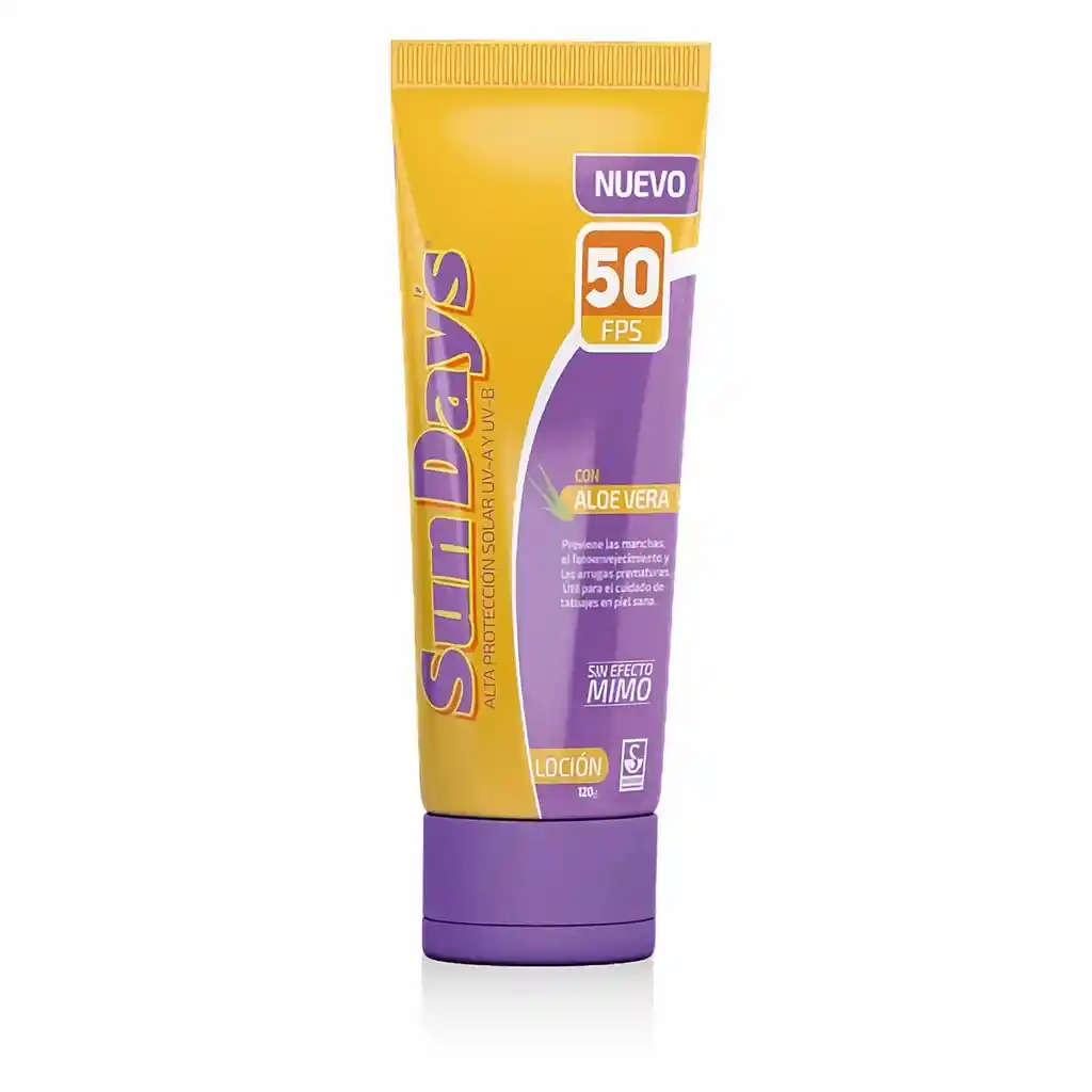 Sun Days Protector Solar Loción Fps 50