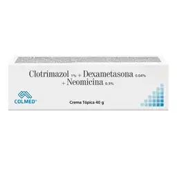 Clotrimazol + Dexametasona + Neomicina Colmed