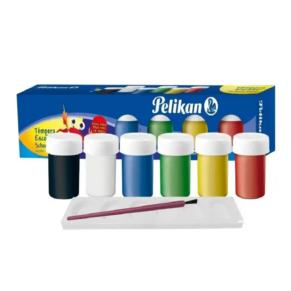 Pelikan Tempera Escolar Colores Surtidos 150 mL