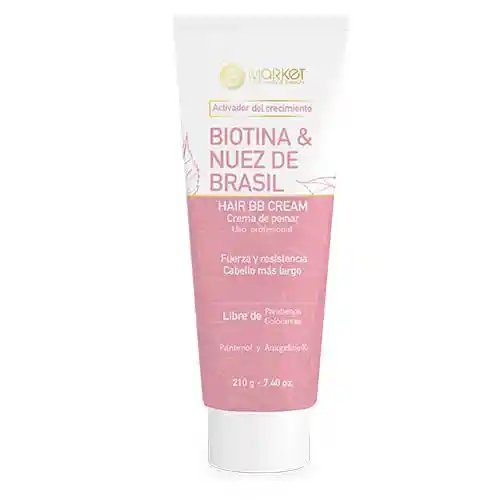 Ross D'Elen Crema de Peinar Hair bb Cream Biotina Nuez de Brasil
