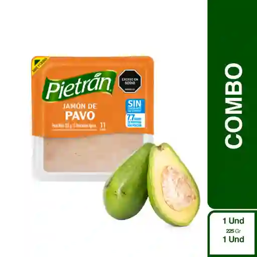 Combo Pietran Jamón de Pavo + Aguacate Lorena Para Hoy
