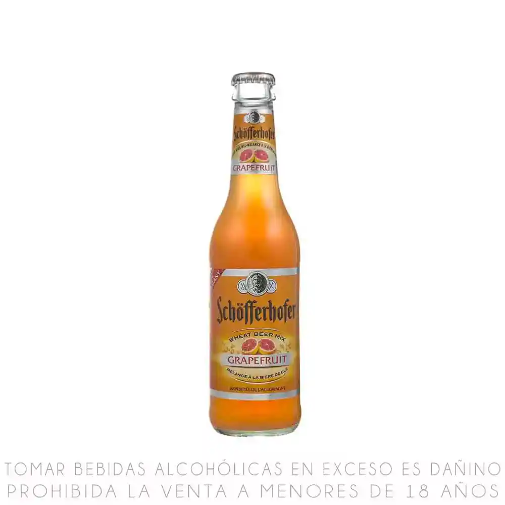 Cerveza Schofferhofer Grape Botella 330Ml