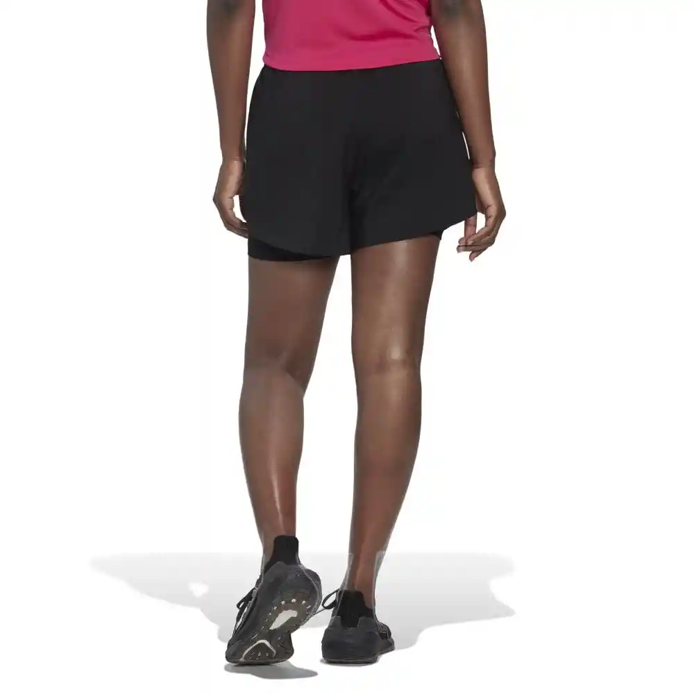 W Min 2in1 Sho Talla L Pantalones Y Lycras Negro Para Mujer Marca Adidas Ref: Hn1044