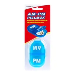 Acu Life Pastillero de Dos Compartimentos AM-PM
