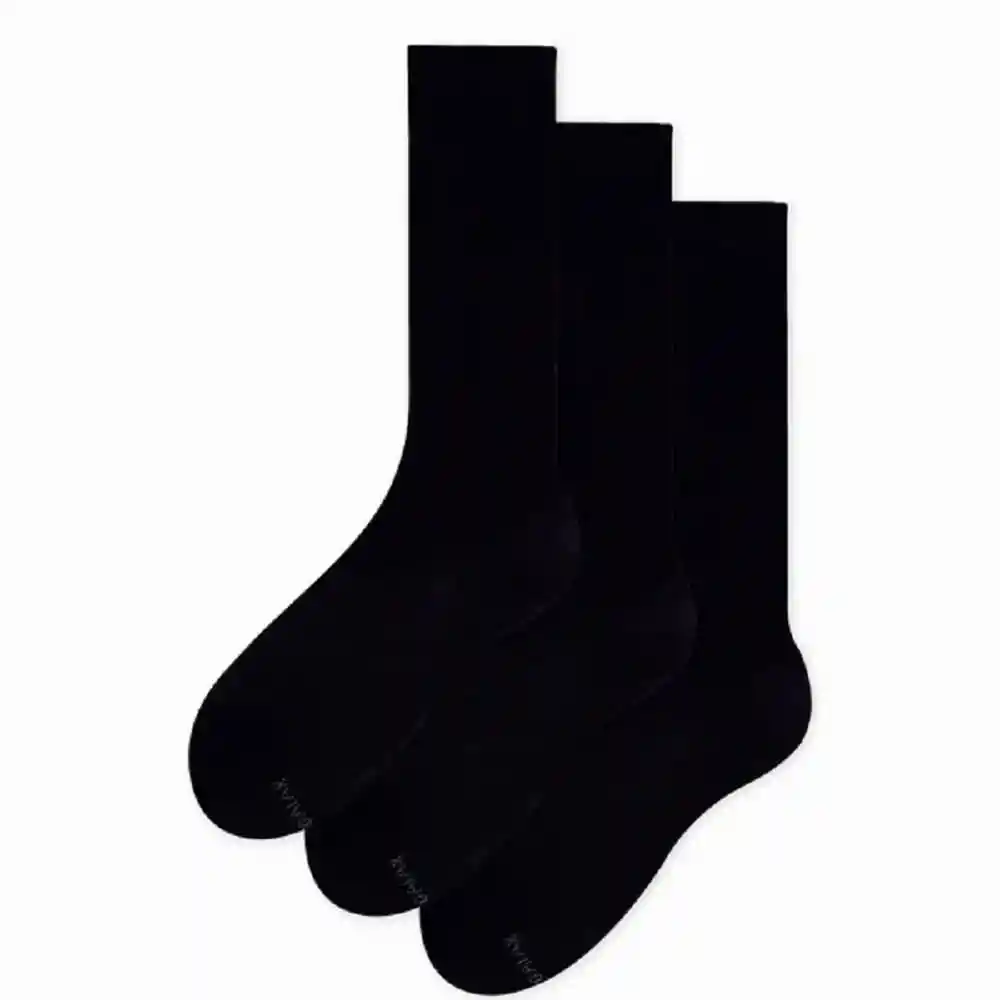 Medias Casuales Largo a La Rodilla Niñas Papiro Jr X3