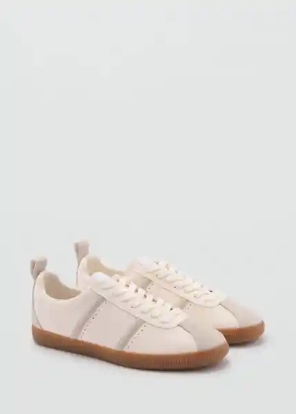 Zapatos Deportiva Win Blanco Talla 36 Mujer Mango