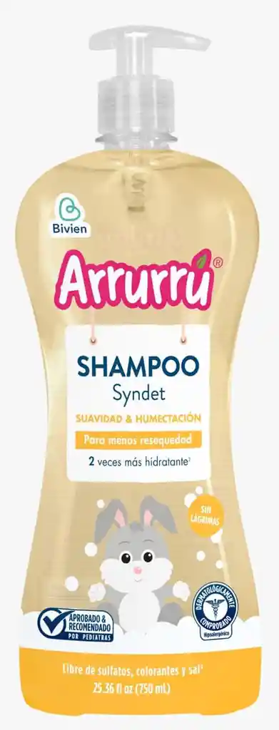 Shampoo Arrurru Suavi y Humec*