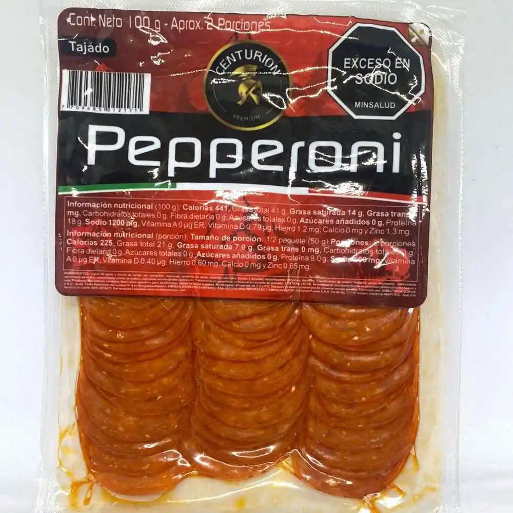 Pepperoni Tajado Centurion