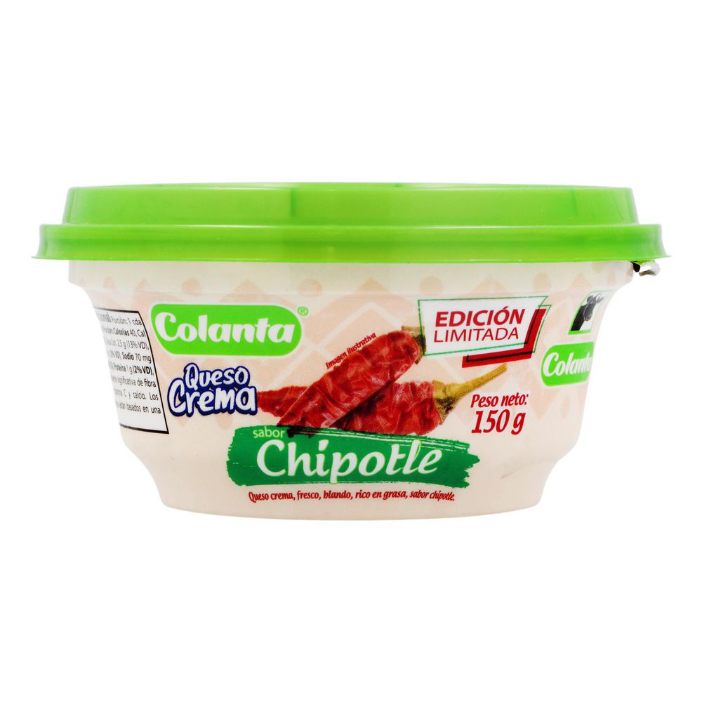 Colanta Queso Crema Sabor Chipotle 150 g