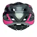 Optimus Casco Bicicleta Sagitta Montaña Ruta Negro Fucsia L