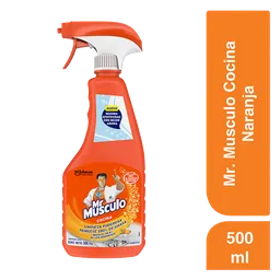 Mr Musculo Limpiador de Cocina Naranja