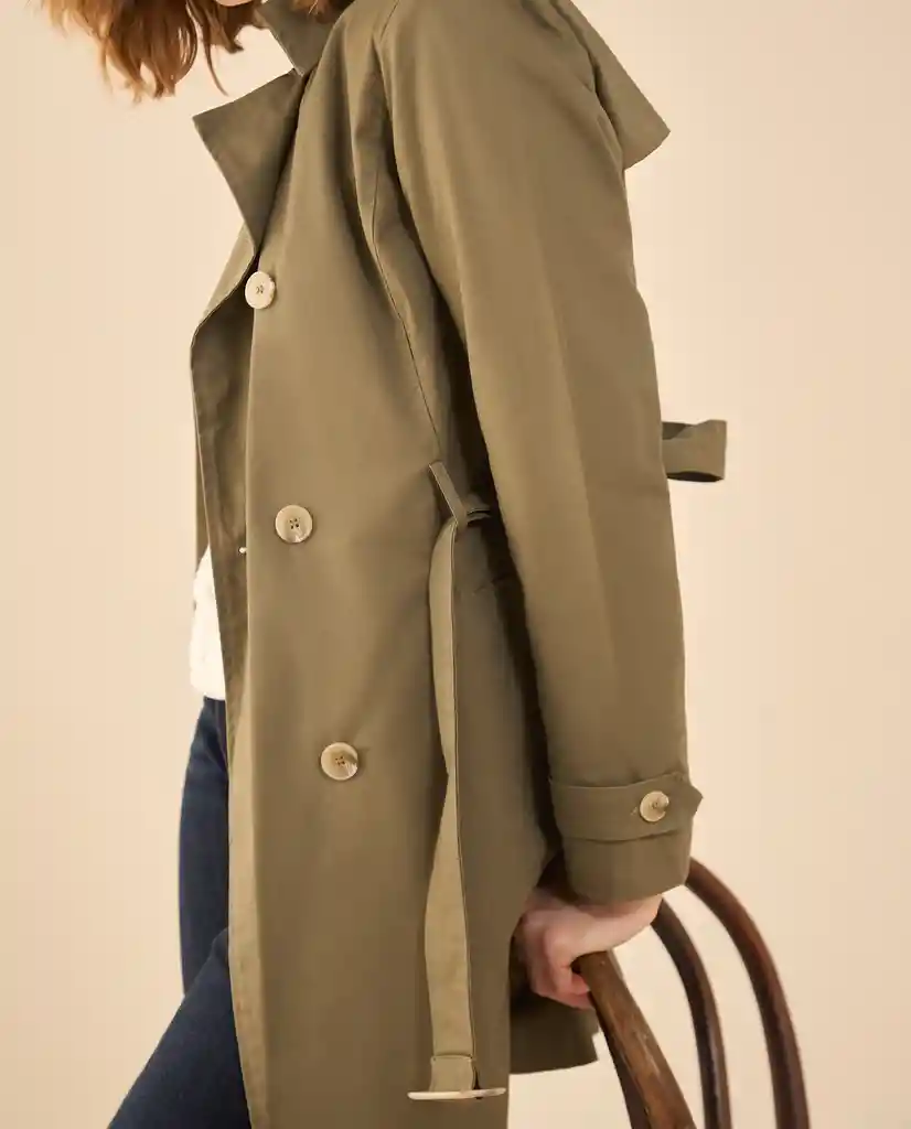 Chaqueta Verde Pino Medio Talla M 422G201 Esprit