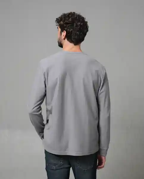 Camiseta Hombre Gris L 103G100_GRI170000 Rifle