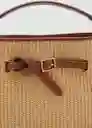 Bolso P Mateo Cuero Talla 99 Mujer Mango