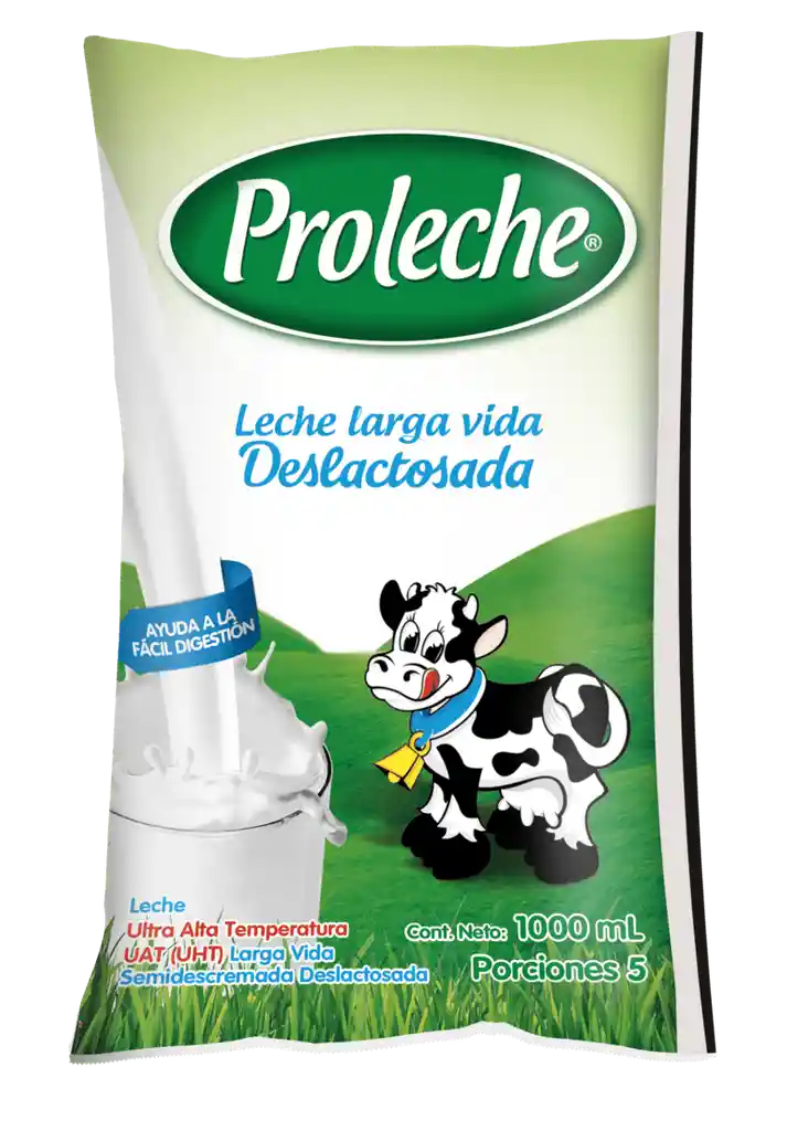 Bolsa Leche Proleche Deslac Semi *