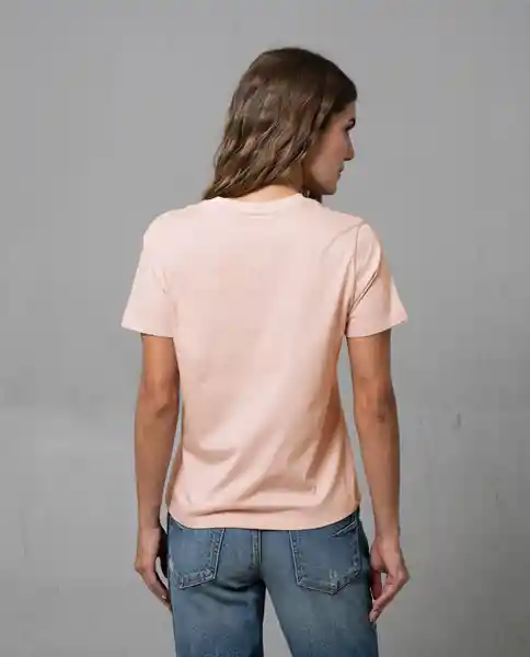 Camiseta Mujer Rosa Talla M 202G000 Rifle