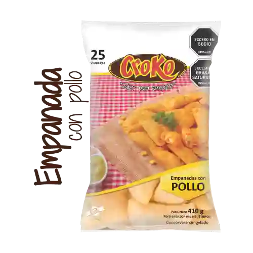 Empanada Congelada Pollo X 25 Und