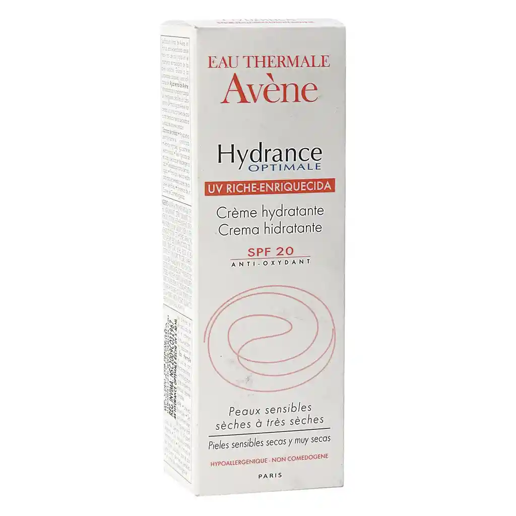 Avene Hidratante Facial Optimale UV Spf 20