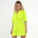 Enterizo Corto Cuello Sport Verde Talla S 530071