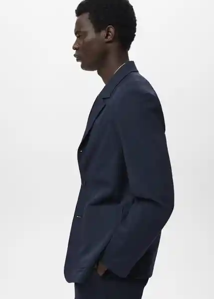 Blazer Americana Parioli Navy Talla 48 Hombre Mango