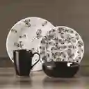 Corona Vajilla Meranti 4 Puestos 16 Piezas