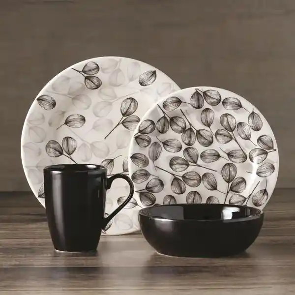 Corona Vajilla Meranti 4 Puestos 16 Piezas