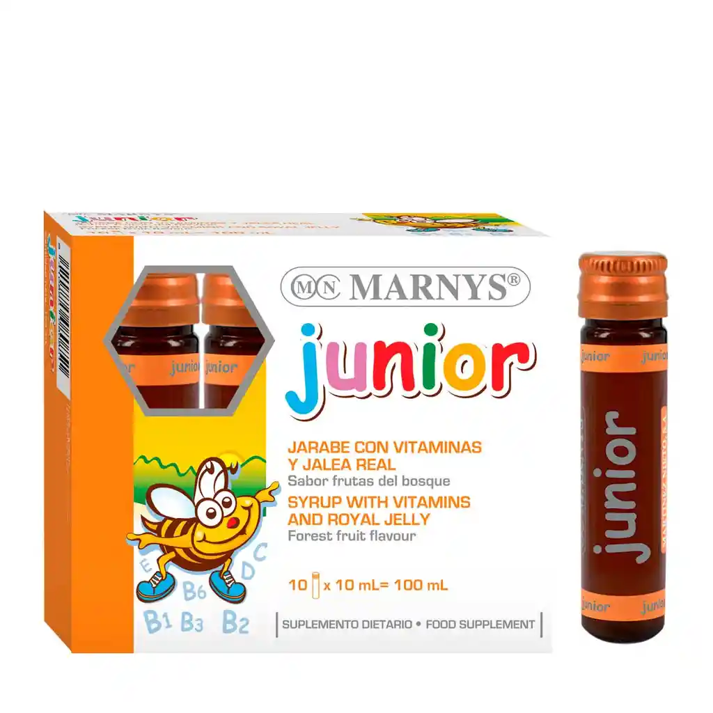 Marnys Jarabe con Vitaminas y Jalea Real