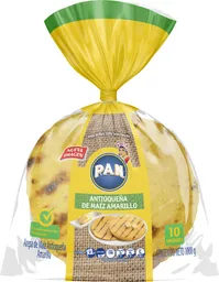 Pan Arepa Antioquena De Maíz Amarillo