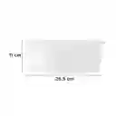 Organizador Almacenamiento Serie Silver Gray Gris Claro Miniso