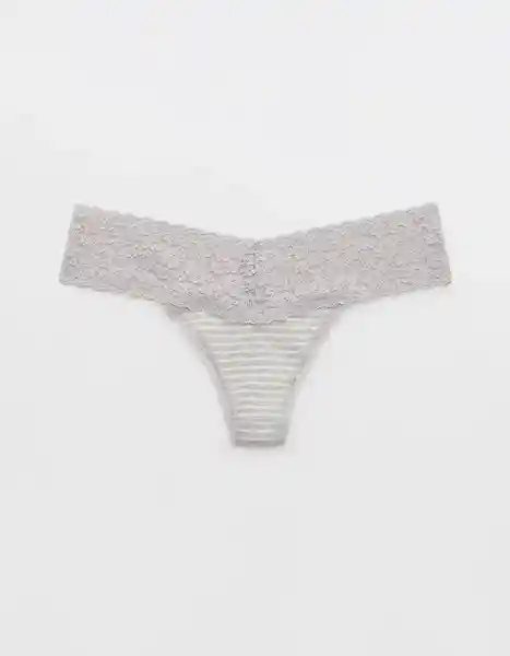 Panti Aerie Gris Talla Medium American Eagle 6992012