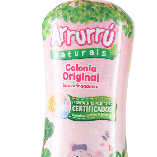  Estuche Arrurru Naturals Baby Shower Shampoo + Crema Original + Toallitas Humedas 