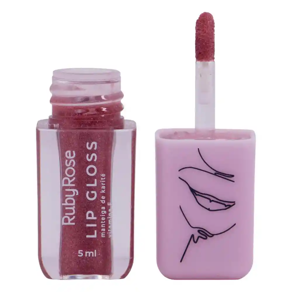 Brillo Ruby Rose Labial Shooting Star (5 Ml)