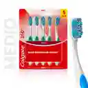 Cepillo de Dientes Medio Colgate 360° Luminous White x 5 Und