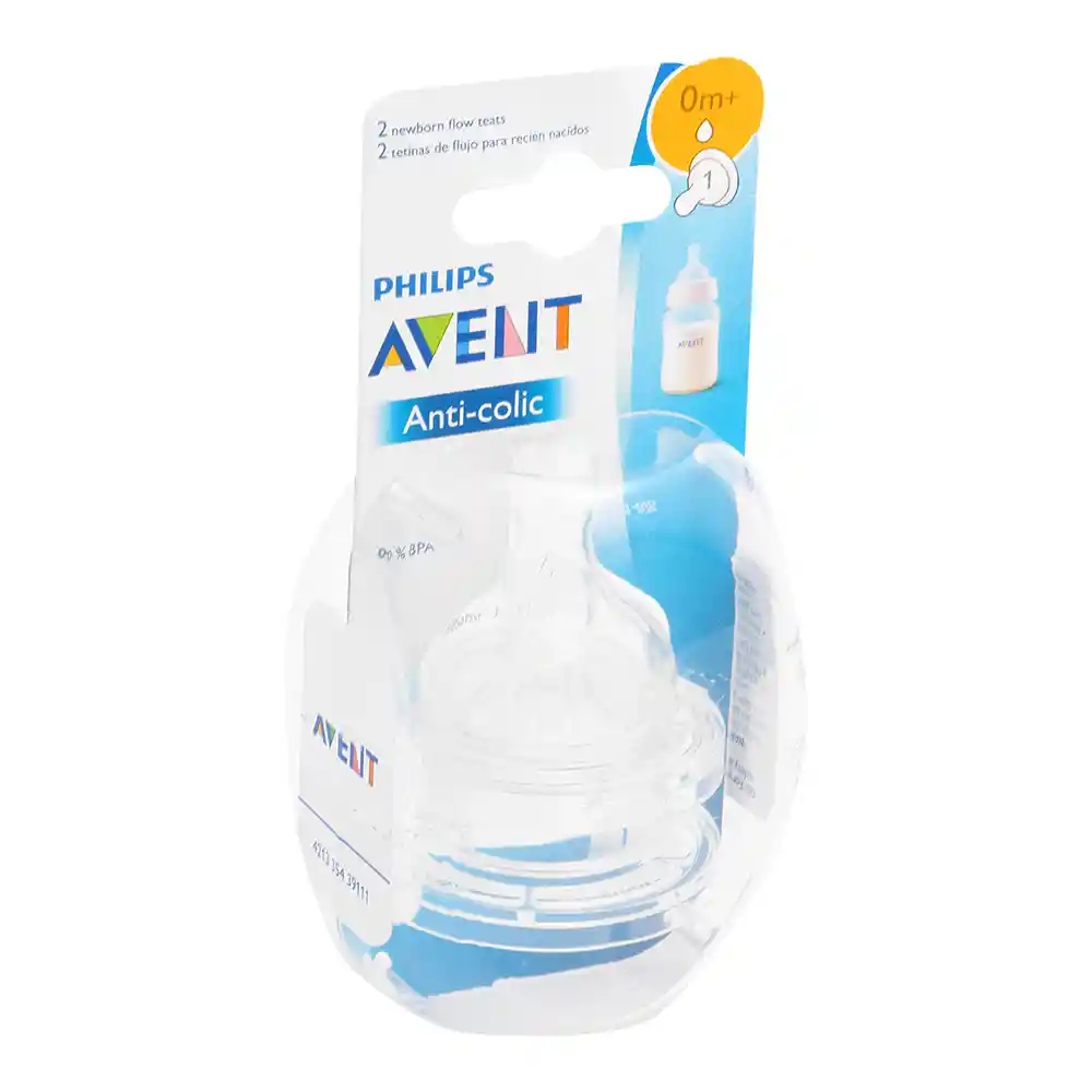 Avent Chupos Tetinas Teteros Classic Flujo Recién Nacidos