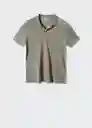 Camisa Polo Taga Khaki Talla S Hombre Mango